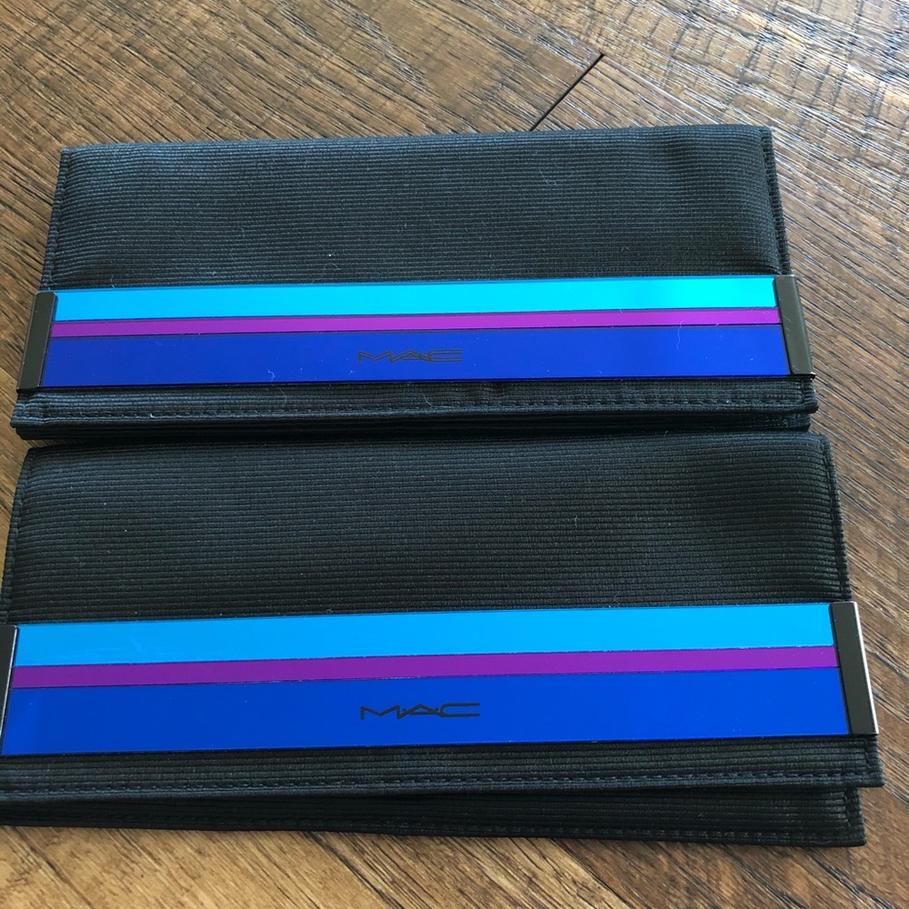 MAC M.A.C COSMETICS BRUSH COSMETIC BAG MIRROR